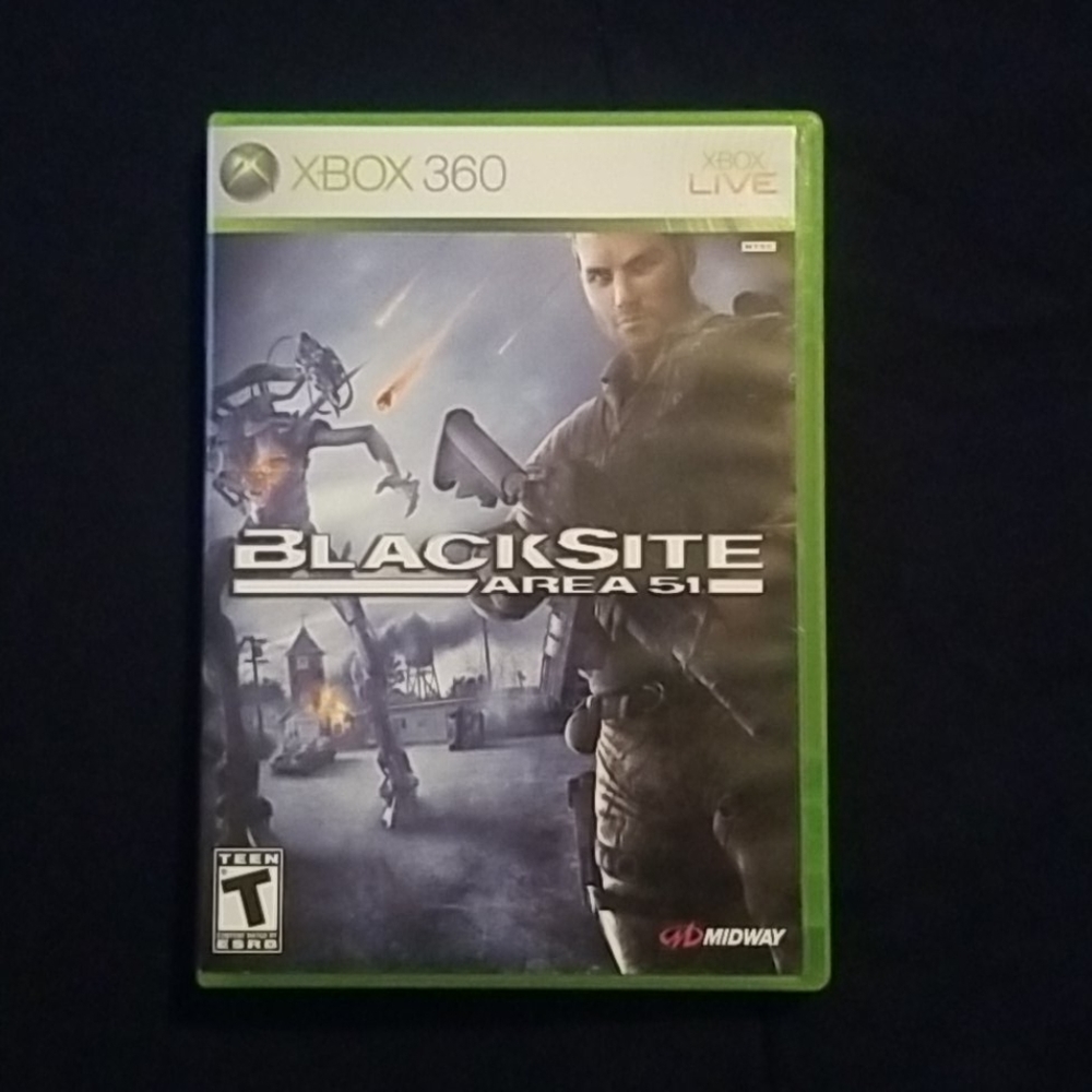 XBOX 360 BLACKSITE GAME